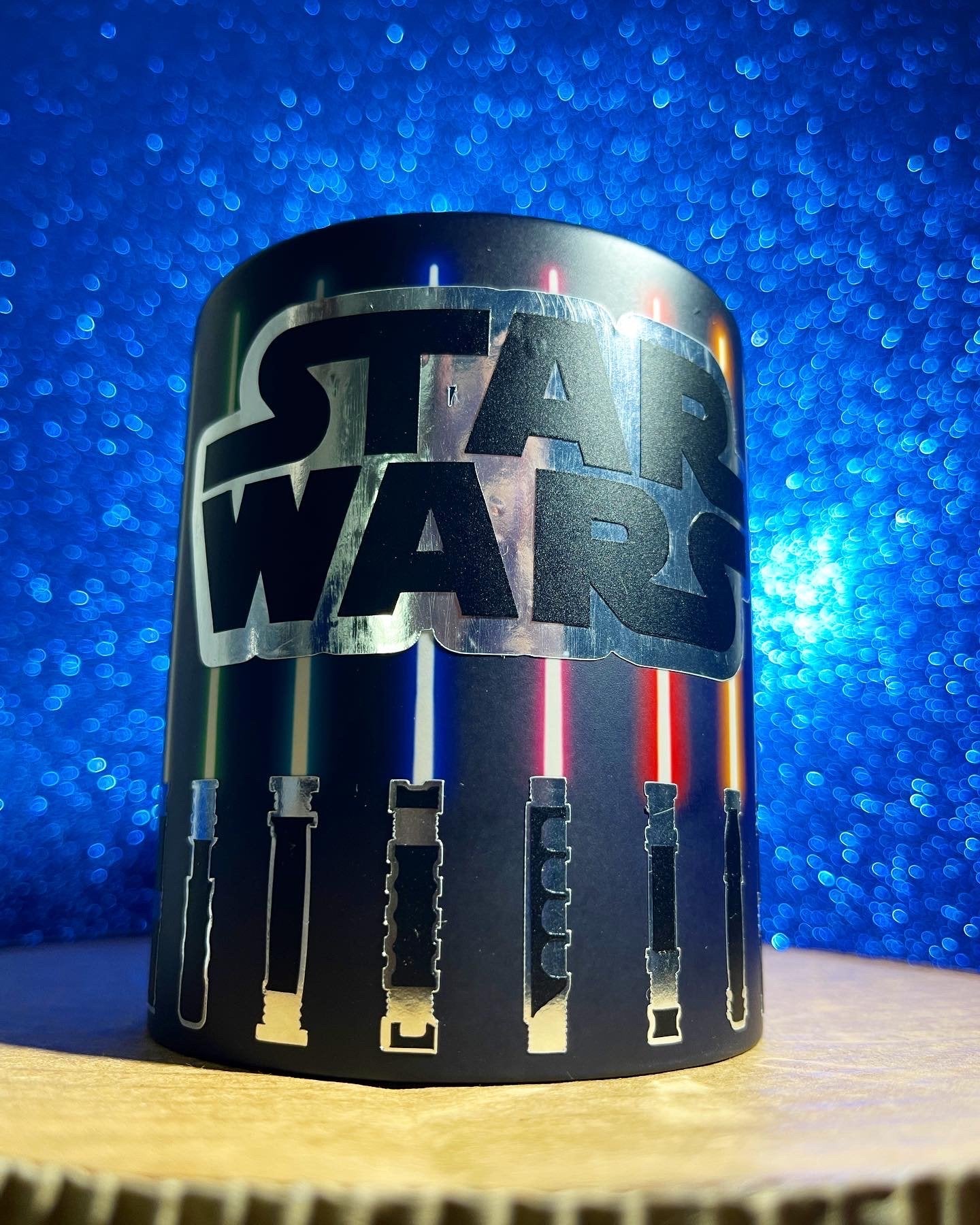 Taza Mágica 3D Star Wars Light Saber
