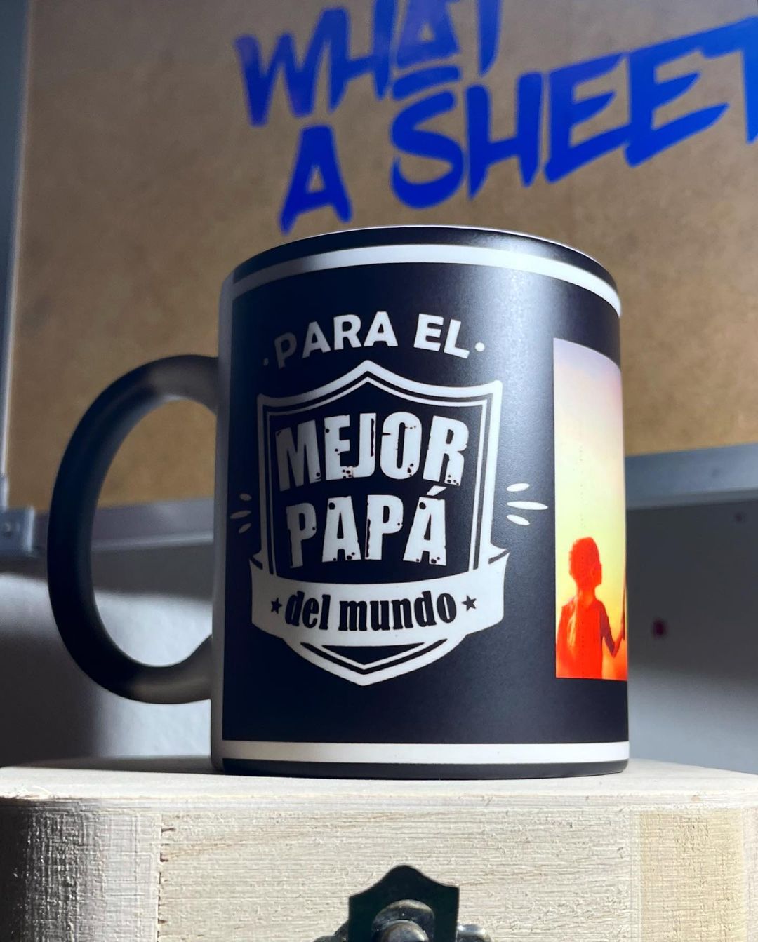 Taza Magica Dia del Padre - WhatASheet - Especialistas en tazas magicas - Personalización - Costa Rica - San Jose - Heredia - Cartago - Was