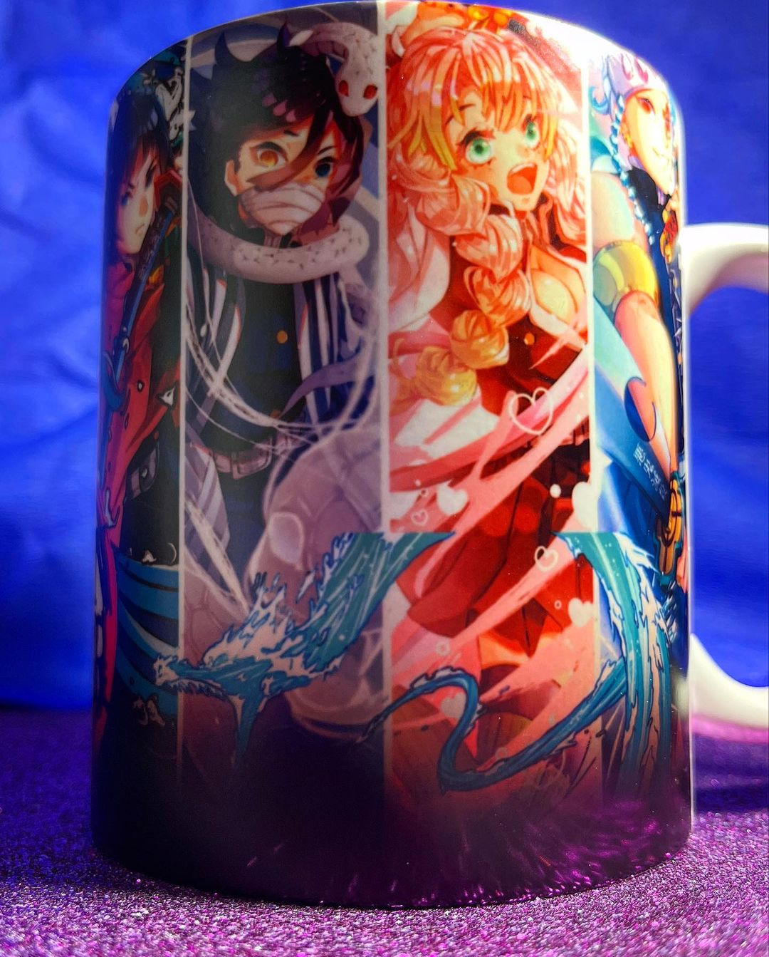 Taza Magica Demon Slayer Pilares - WhatASheet - Especialistas en tazas magicas - Personalización - Costa Rica - San Jose - Heredia - Cartago - Was