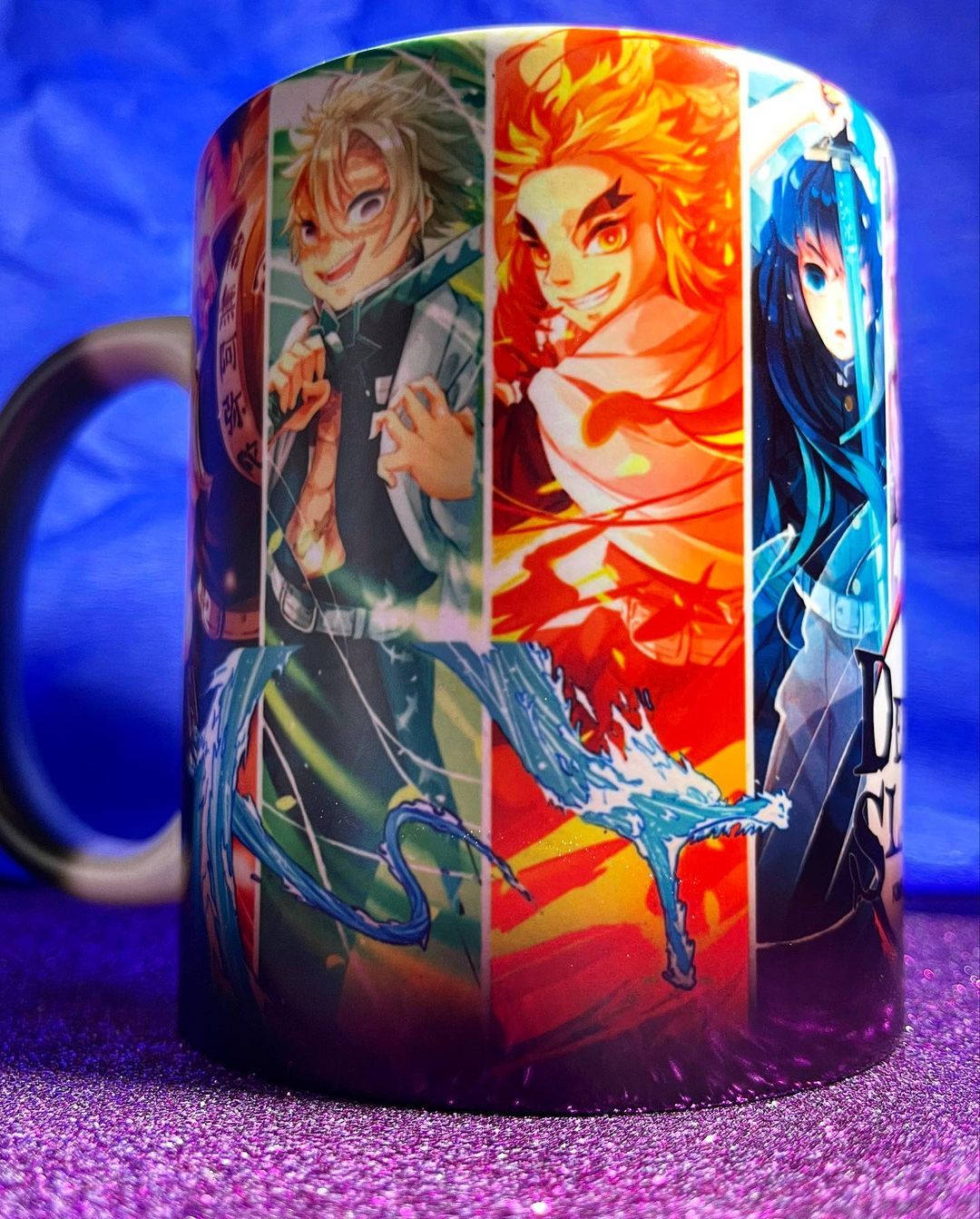 Taza Magica Demon Slayer Pilares - WhatASheet - Especialistas en tazas magicas - Personalización - Costa Rica - San Jose - Heredia - Cartago - Was