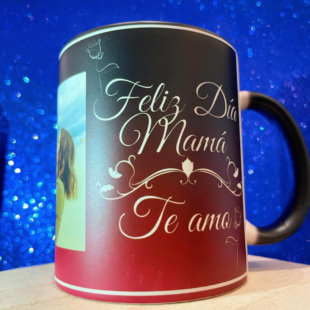 Taza Magica Dia de la Madre Rosa - WhatASheet - Especialistas en tazas magicas - Personalización - Costa Rica - San Jose - Heredia - Cartago - Was