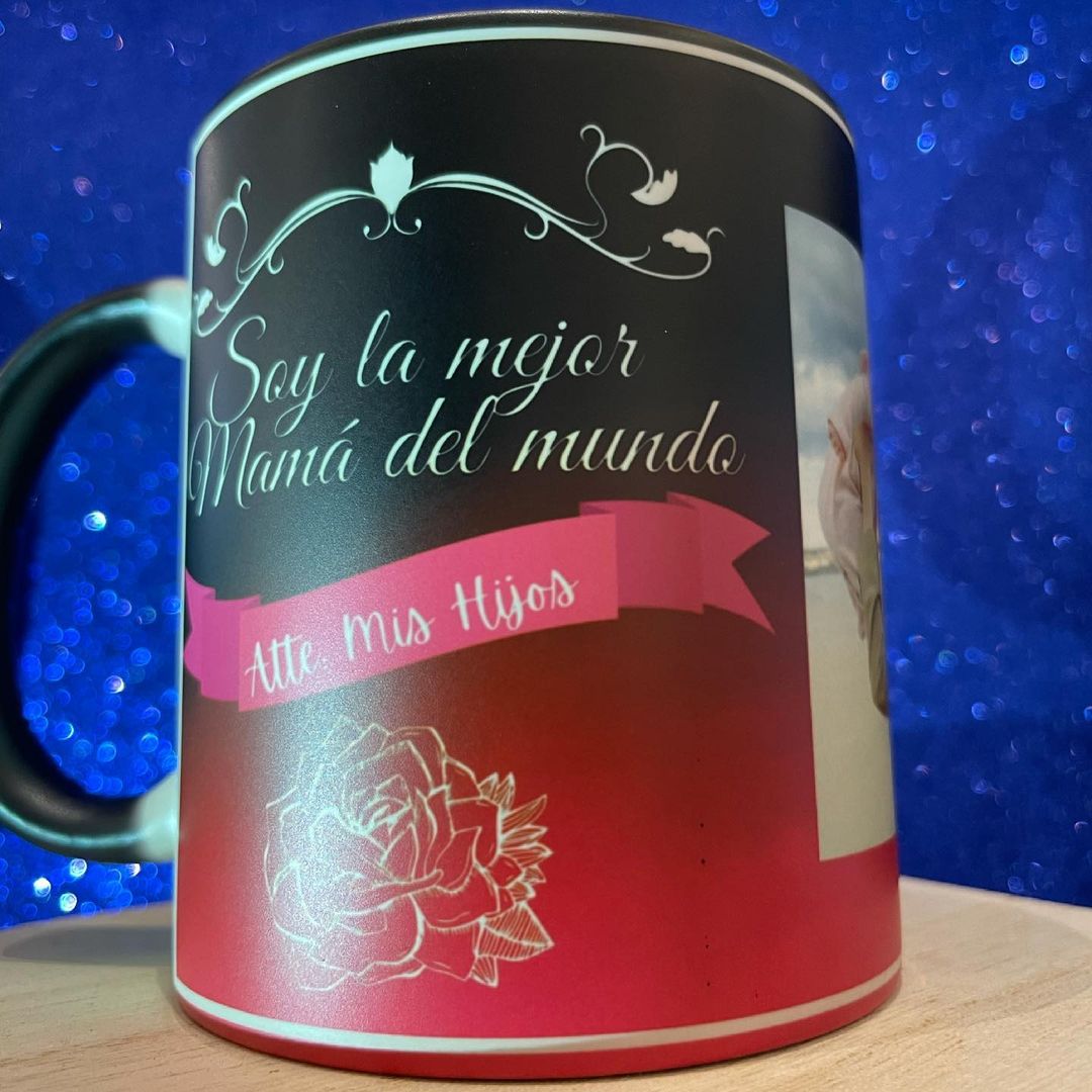 Taza Magica Dia de la Madre Rosa - WhatASheet - Especialistas en tazas magicas - Personalización - Costa Rica - San Jose - Heredia - Cartago - Was